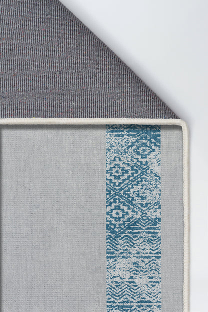 Arte M140-03 Modern Geometrik Desenli Dekoratif Dokuma Halı