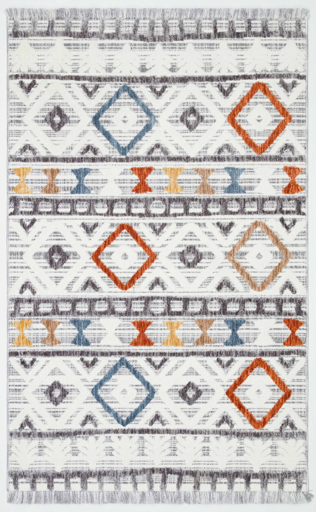 PALERMO T8 Modern Geometrik Desenli Salon Mutfak Koridor Halısı-KP