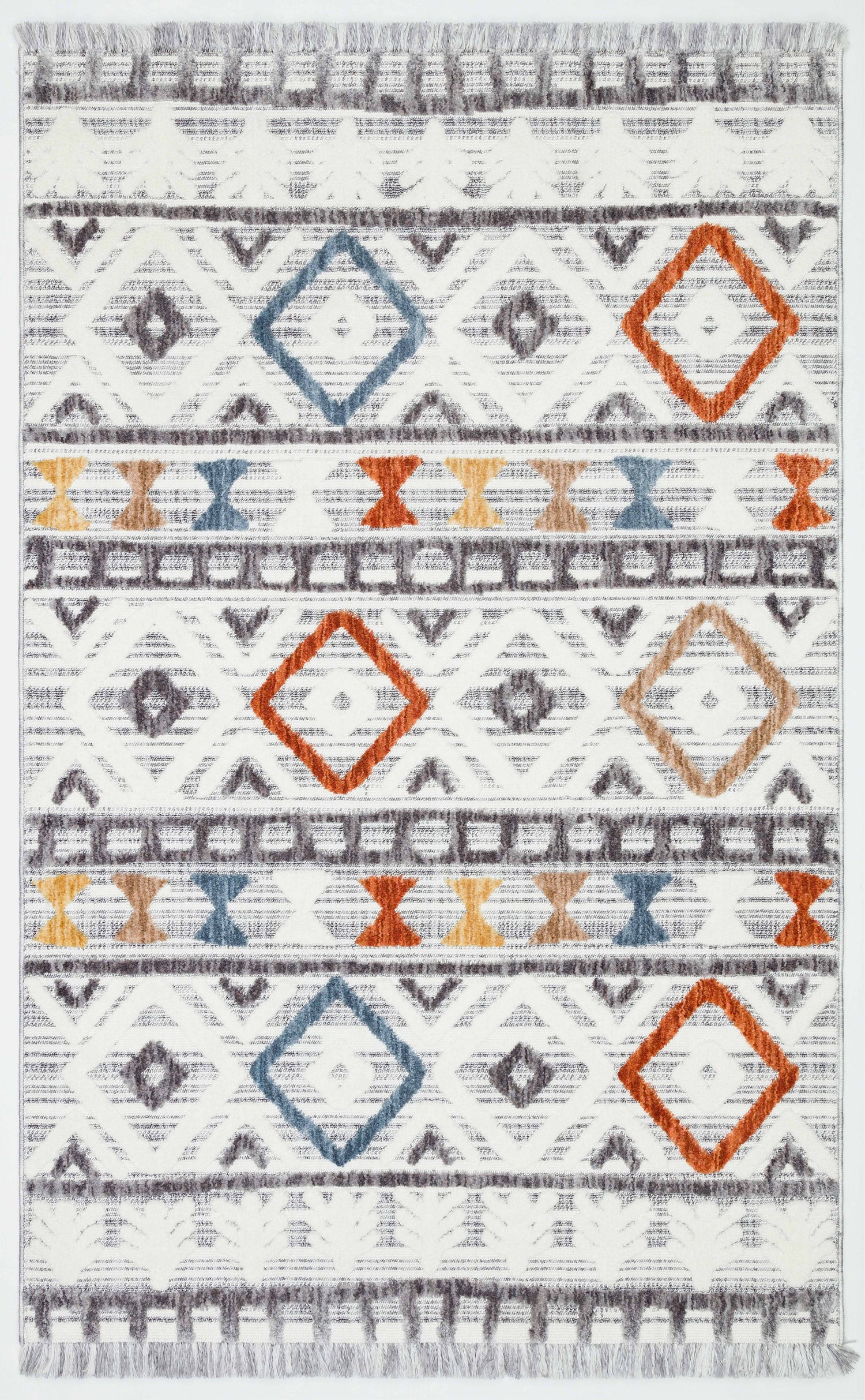 PALERMO T8 Modern Geometrik Desenli Salon Mutfak Koridor Halısı-KP