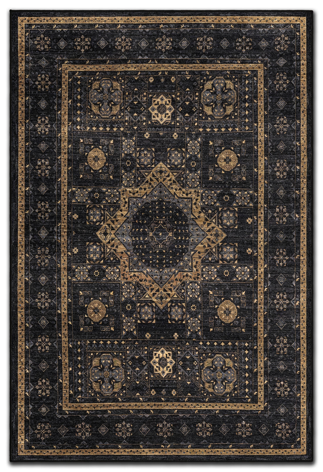 ARTE VN060 Vintage Klasik Desenli Renkli Dekoratif Salon Mutfak Koridor Halısı