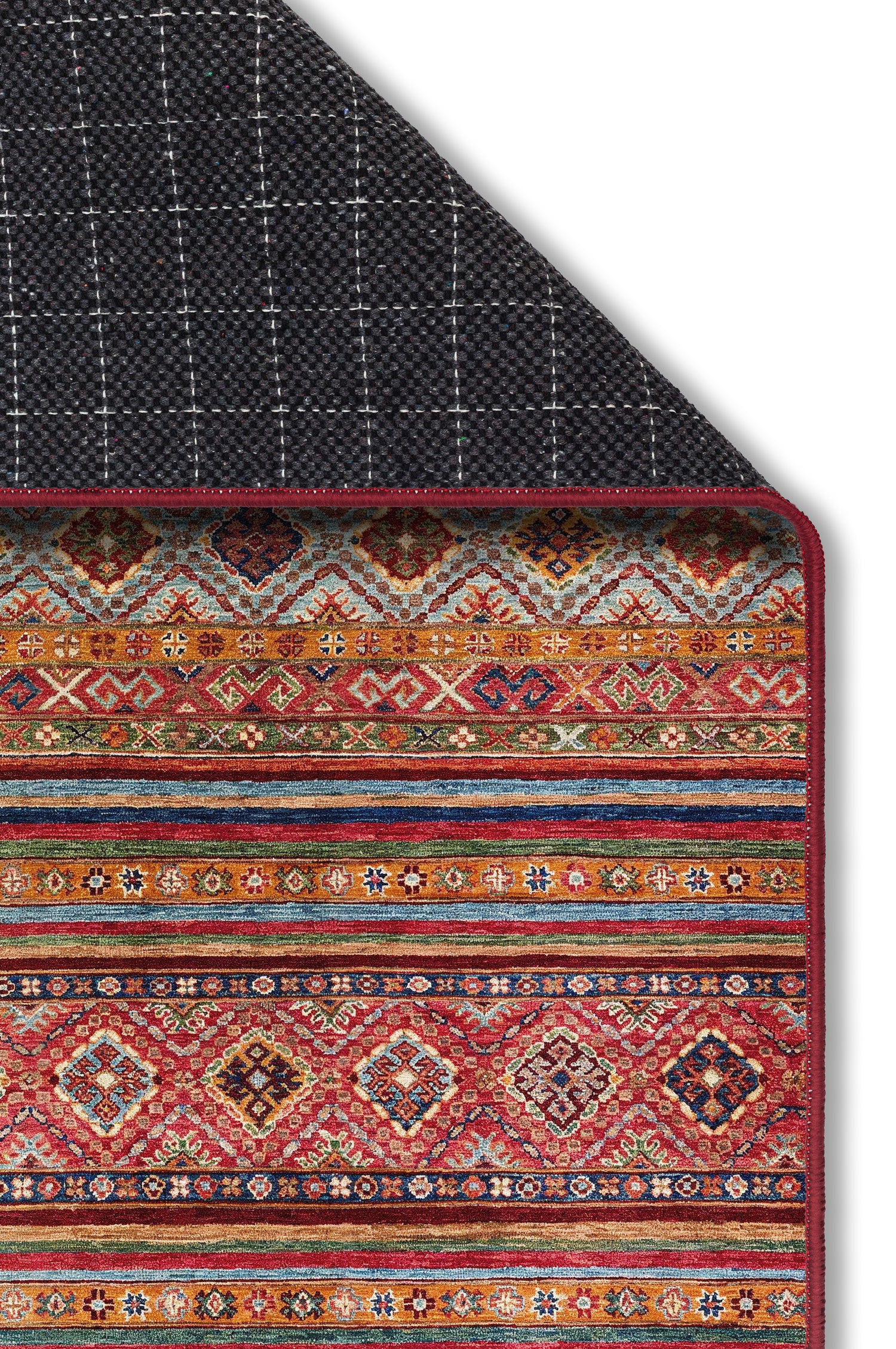 ARTE VN075 Klasik Desenli Figürlü Renkli Dekoratif Salon Mutfak Koridor Halısı