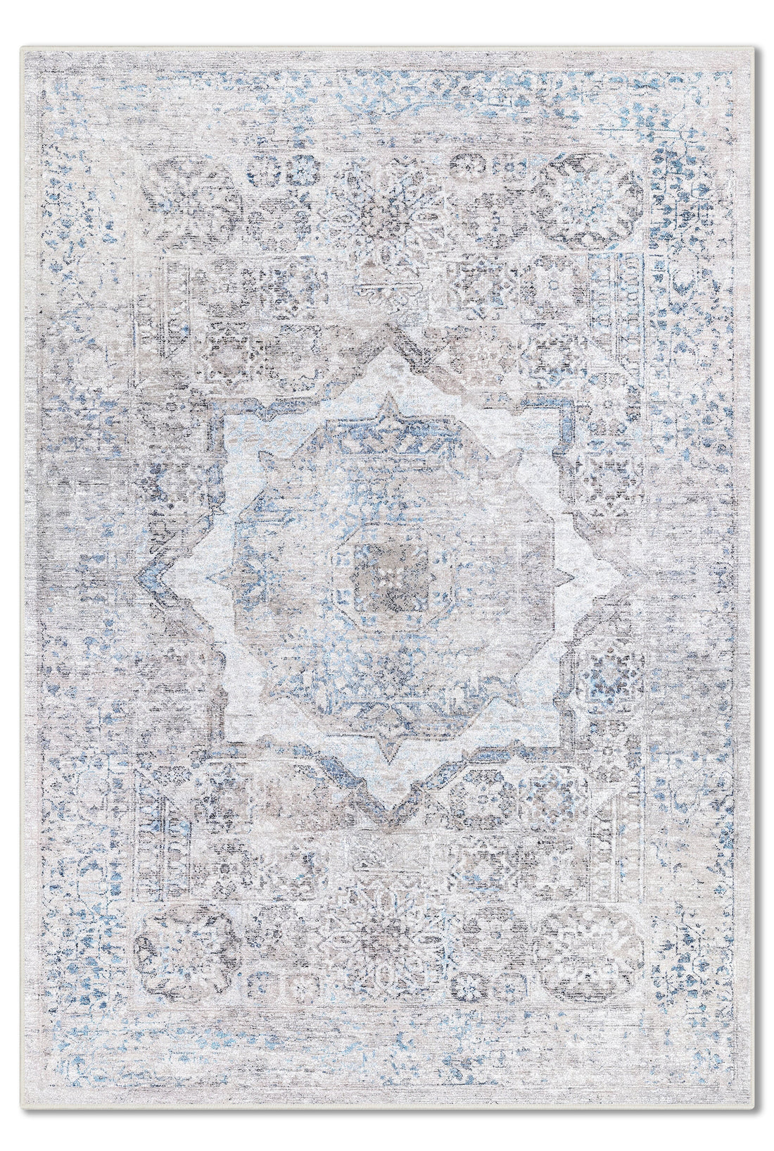 ARTE VN090 Vintage Klasik Desenli Renkli Dekoratif Salon Mutfak Koridor Halısı
