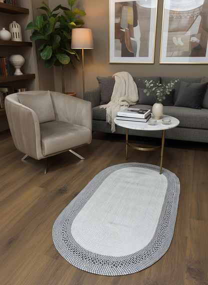 JÜT-C19 Elde Dokuma Doğal Jüt Hasır Halı