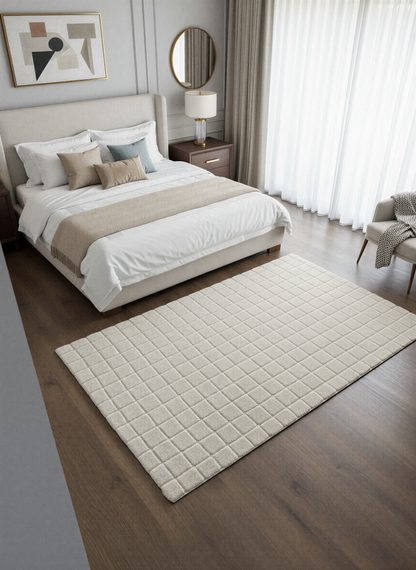 TAVŞAN SAMUR BEJ -  Kaymaz Taban Tavşan Shaggy Yatak Odası Oturma Odası Çocuk Odası Halısı