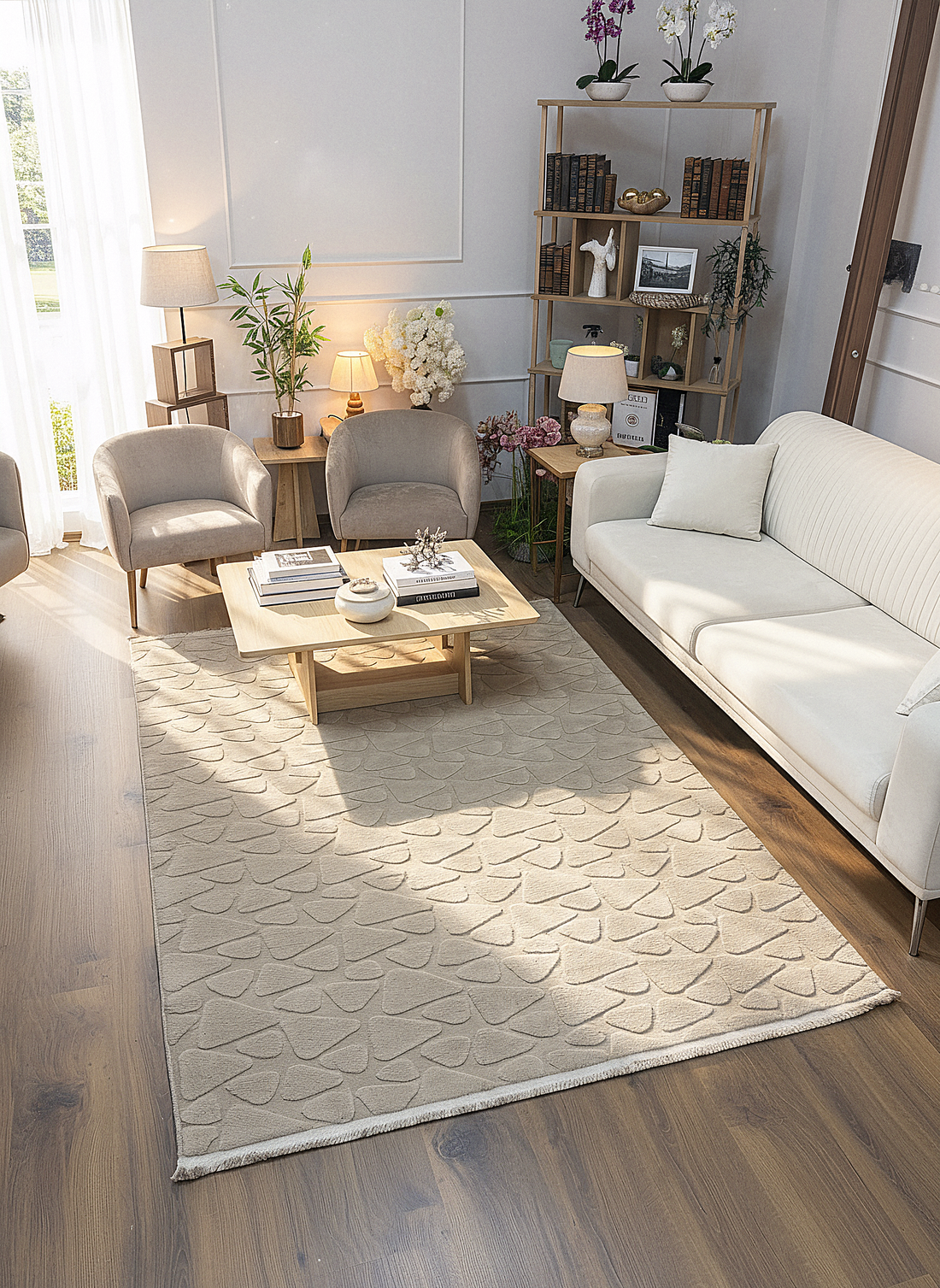 Ayder Taş Desen Bej