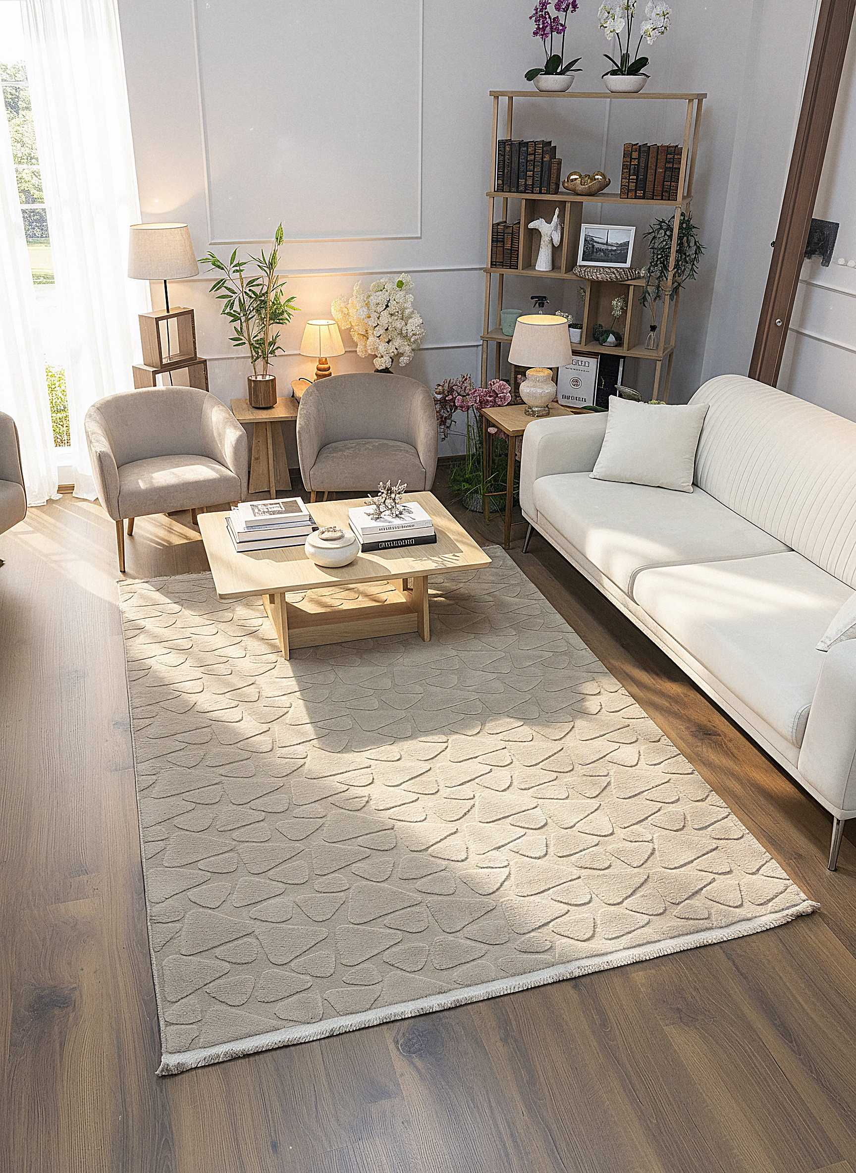 Ayder Taş Desen Bej