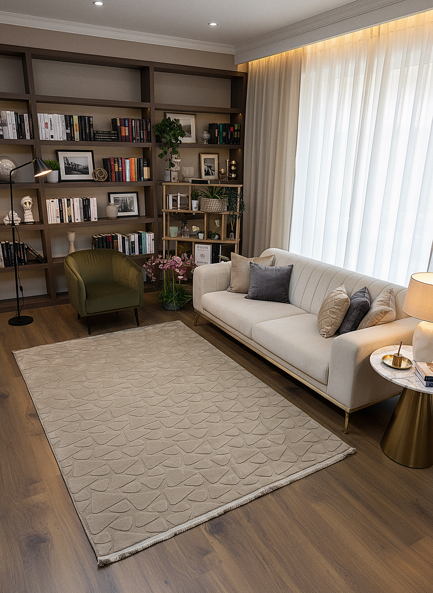 Ayder Taş Desen Bej