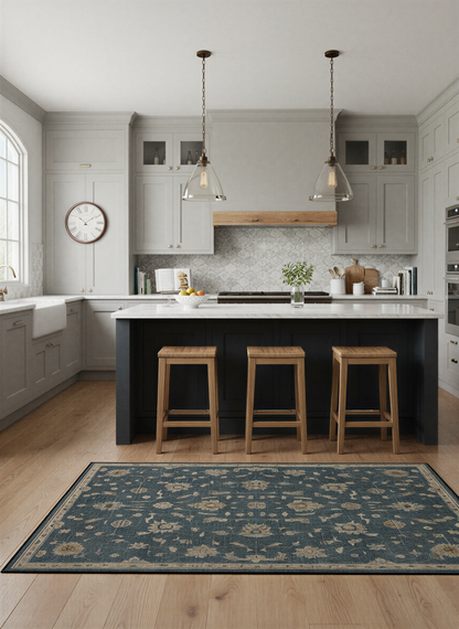 Arte HD020 Vintage Klasik Desenli Dekoratif Dokuma Halı