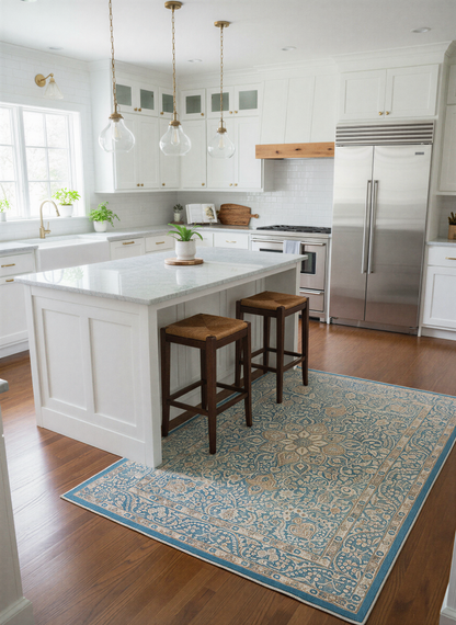 Arte HD019 Vintage Klasik Desenli Dekoratif Dokuma Halı