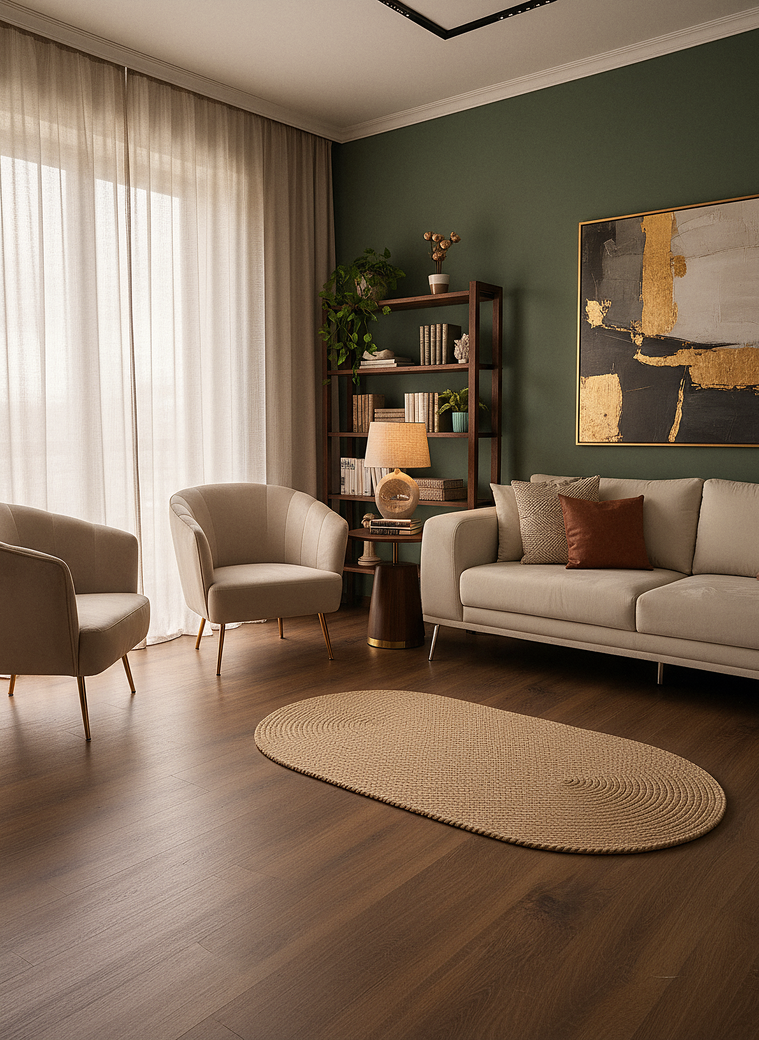 JÜT ÖRGÜ-10 VİZON El Örgüsü Jüt Hasır Halı