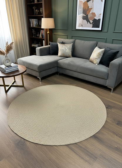 KNİTTED RUG 13 - Knitted Round Rug