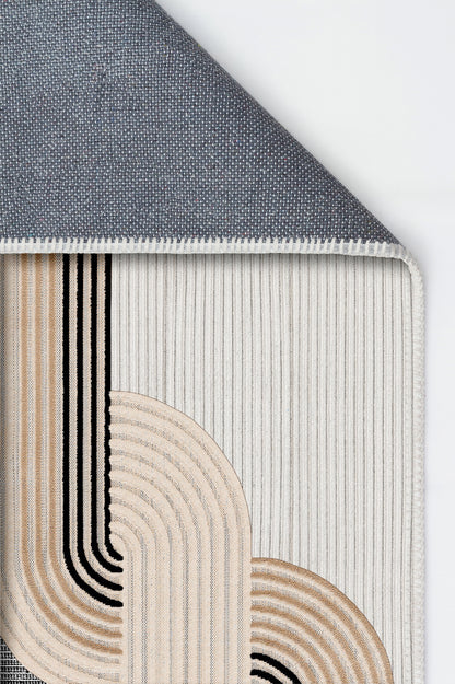 Arte HD Luna Beige - Chenille Rug