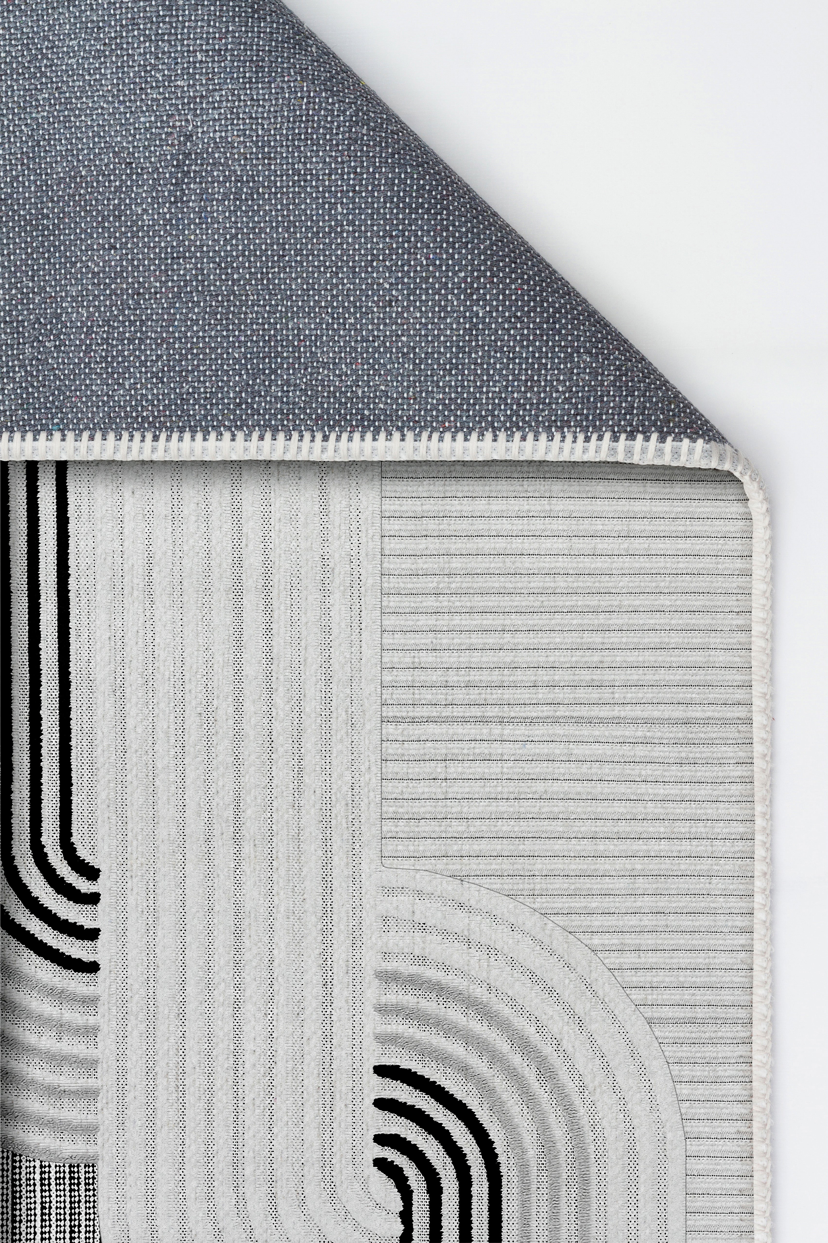 Arte HD Luna Grey - Chenille Rug