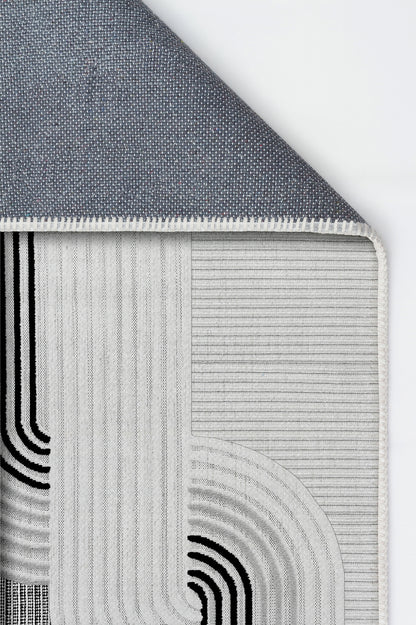 Arte HD Luna Grey - Chenille Rug