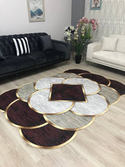 SERVE - %100 Pamuk Dokuma Taban Makinede Yıkanabilir Kaymaz Halı
